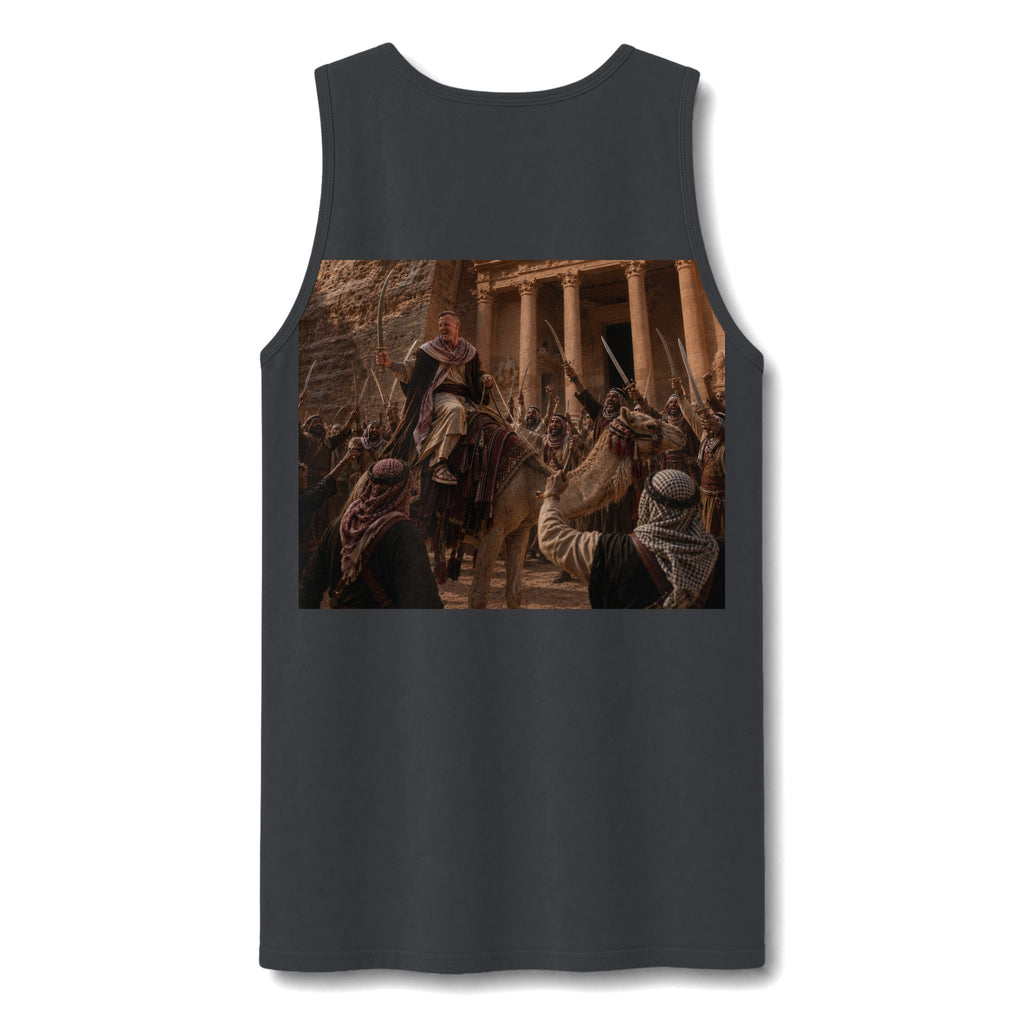 Tank — Desert Palm Crest Tank Top (Garment-Dyed)