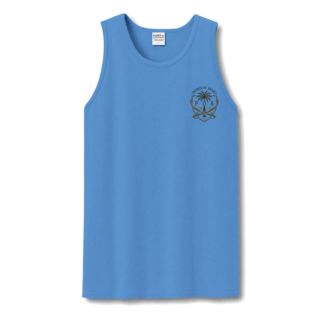 Tank — Desert Palm Crest Tank Top (Garment-Dyed)
