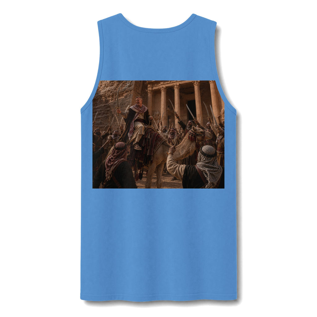 Tank — Desert Palm Crest Tank Top (Garment-Dyed)