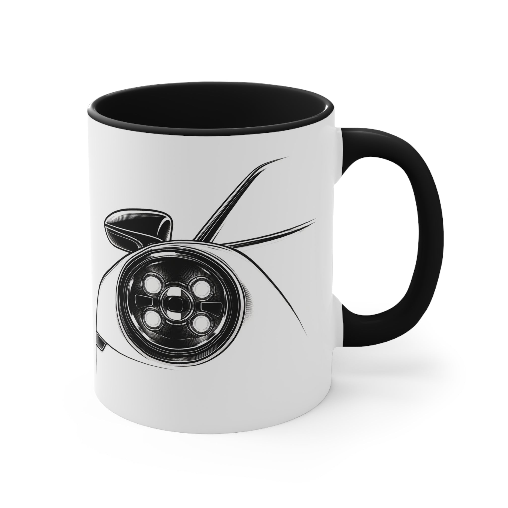 Porsche Night Shift Accent Mug — "Closed Parking"