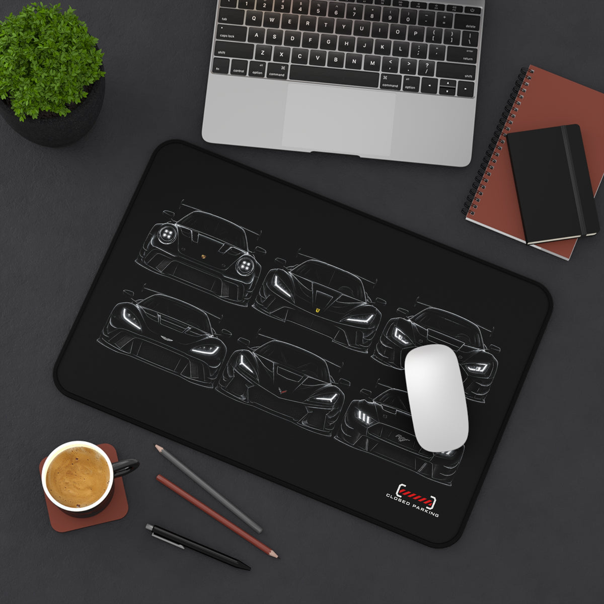 GT3 Lineup — Motorsport desk mat