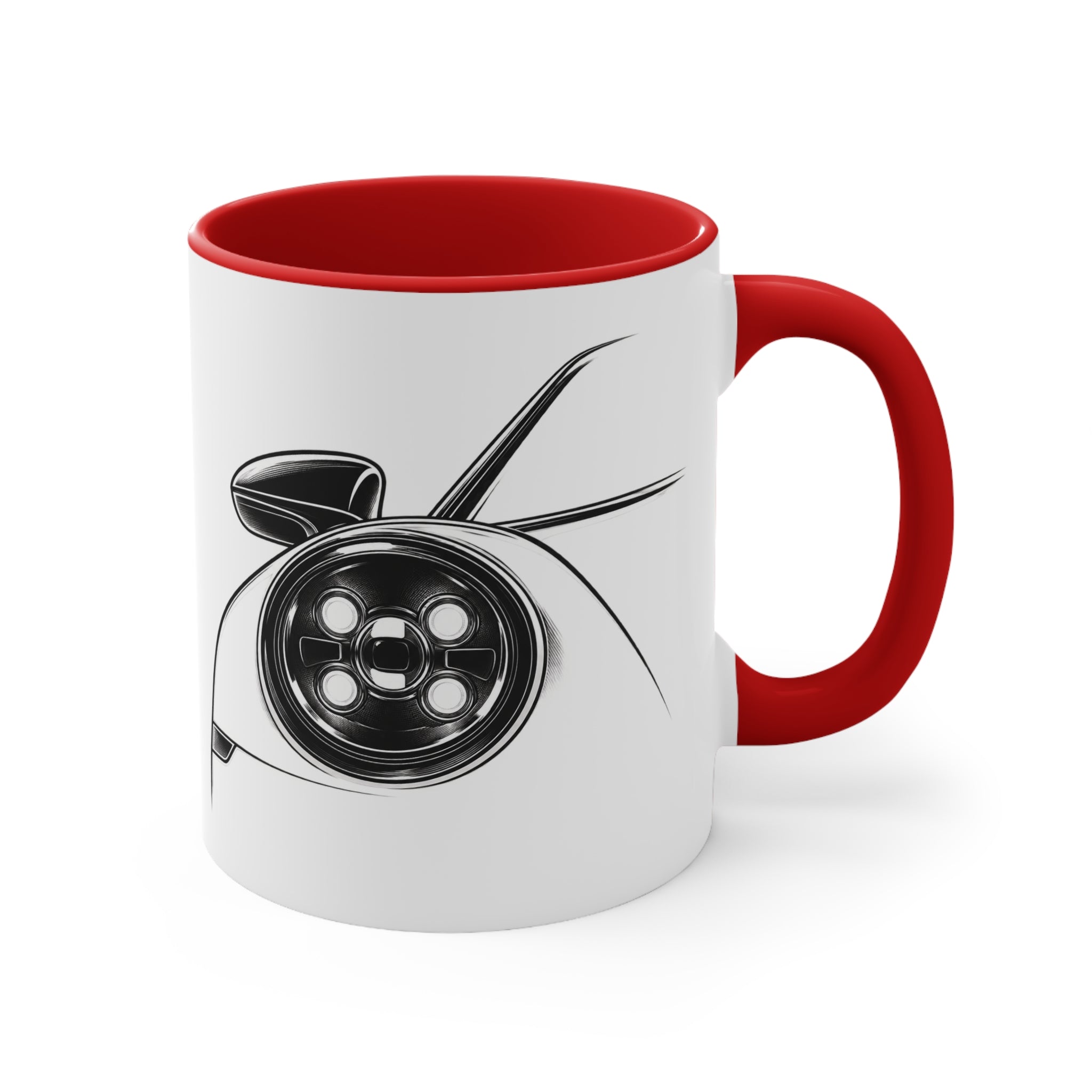 Porsche Night Shift Accent Mug — "Closed Parking"