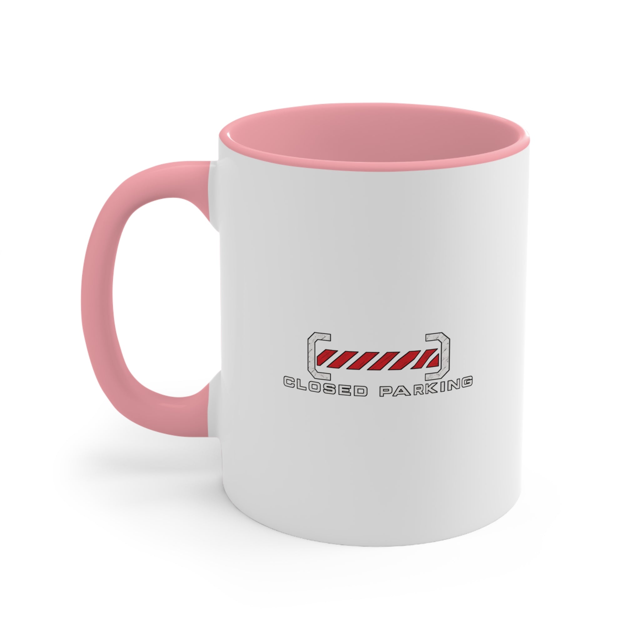 Porsche Night Shift Accent Mug — "Closed Parking"