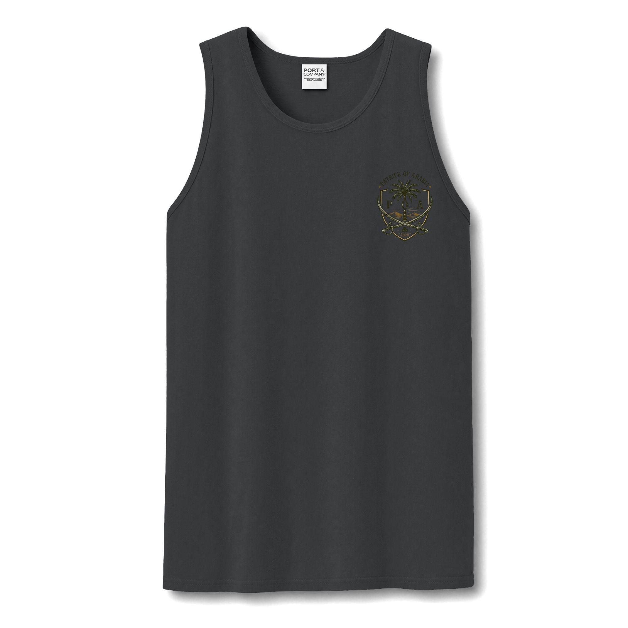 Tank — Desert Palm Crest Tank Top (Garment-Dyed)