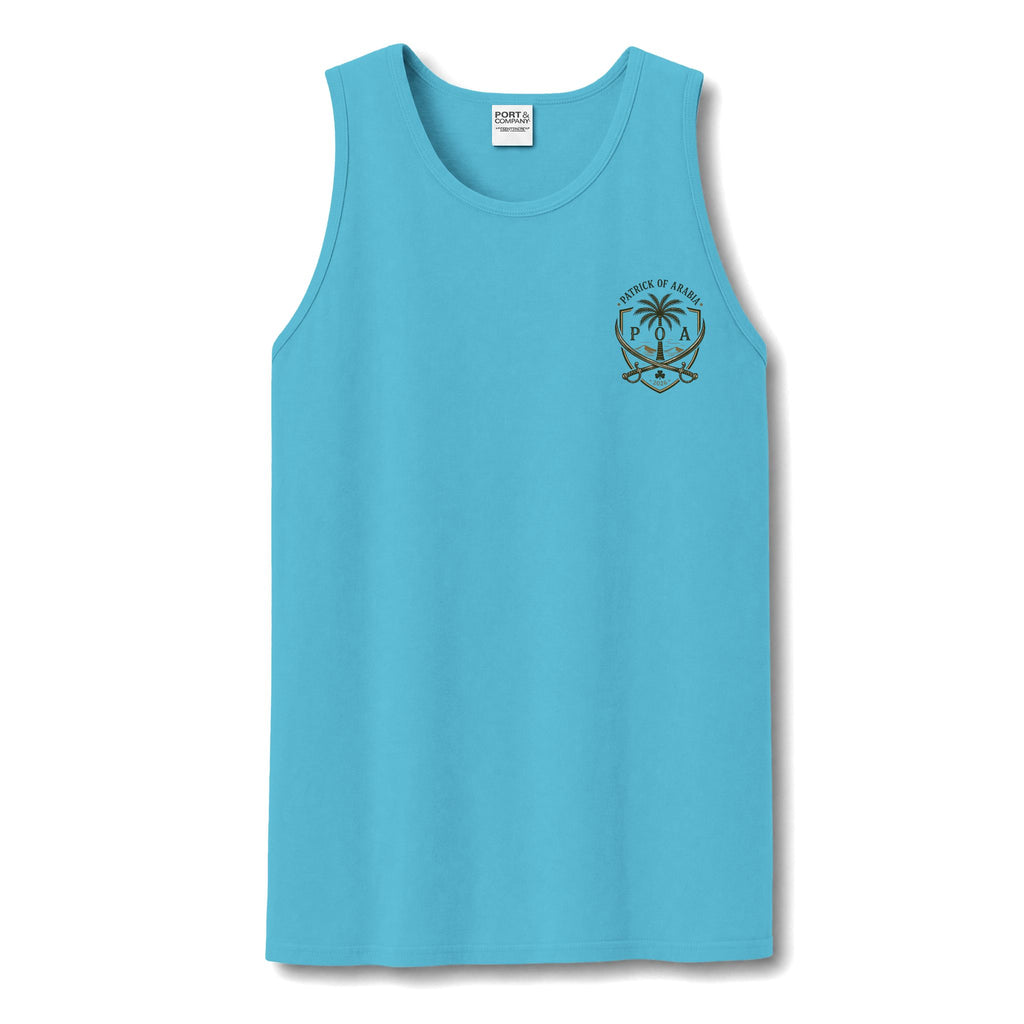 Tank — Desert Palm Crest Tank Top (Garment-Dyed)