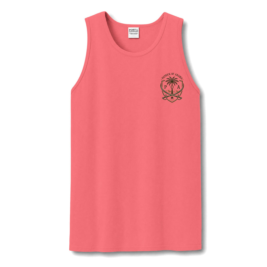 Tank — Desert Palm Crest Tank Top (Garment-Dyed)