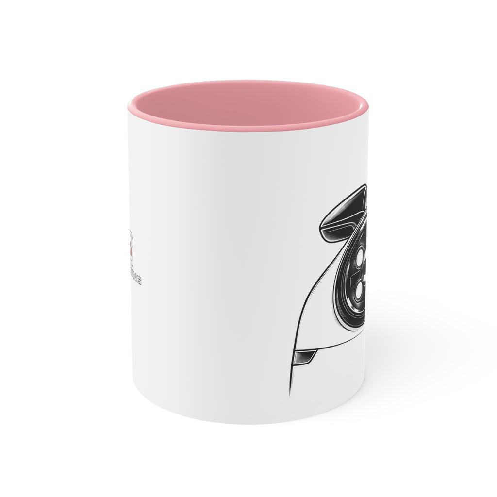 Porsche Night Shift Accent Mug — "Closed Parking"
