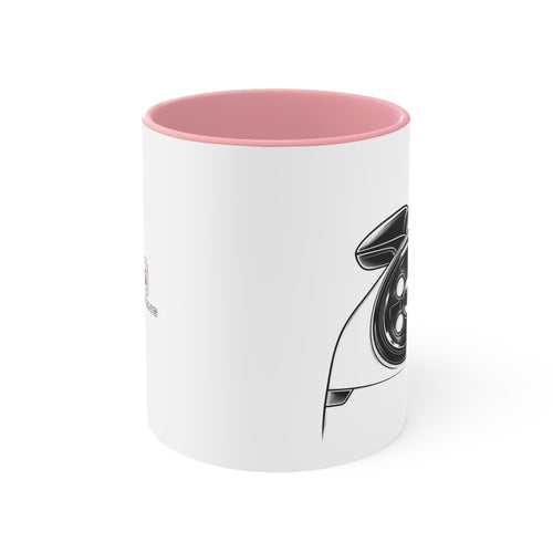 Porsche Night Shift Accent Mug — "Closed Parking"