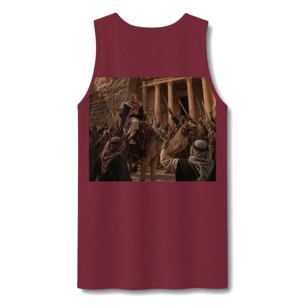 Tank — Desert Palm Crest Tank Top (Garment-Dyed)