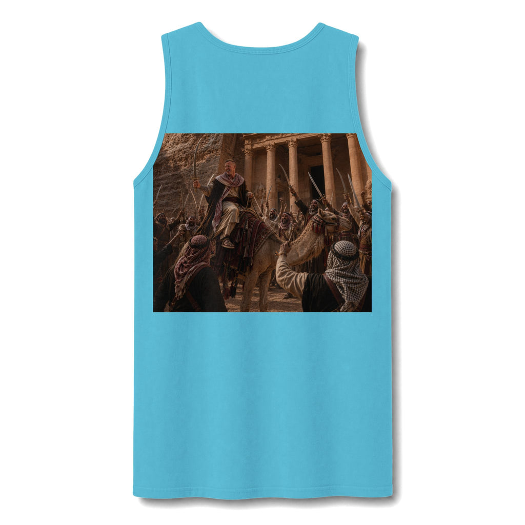 Tank — Desert Palm Crest Tank Top (Garment-Dyed)