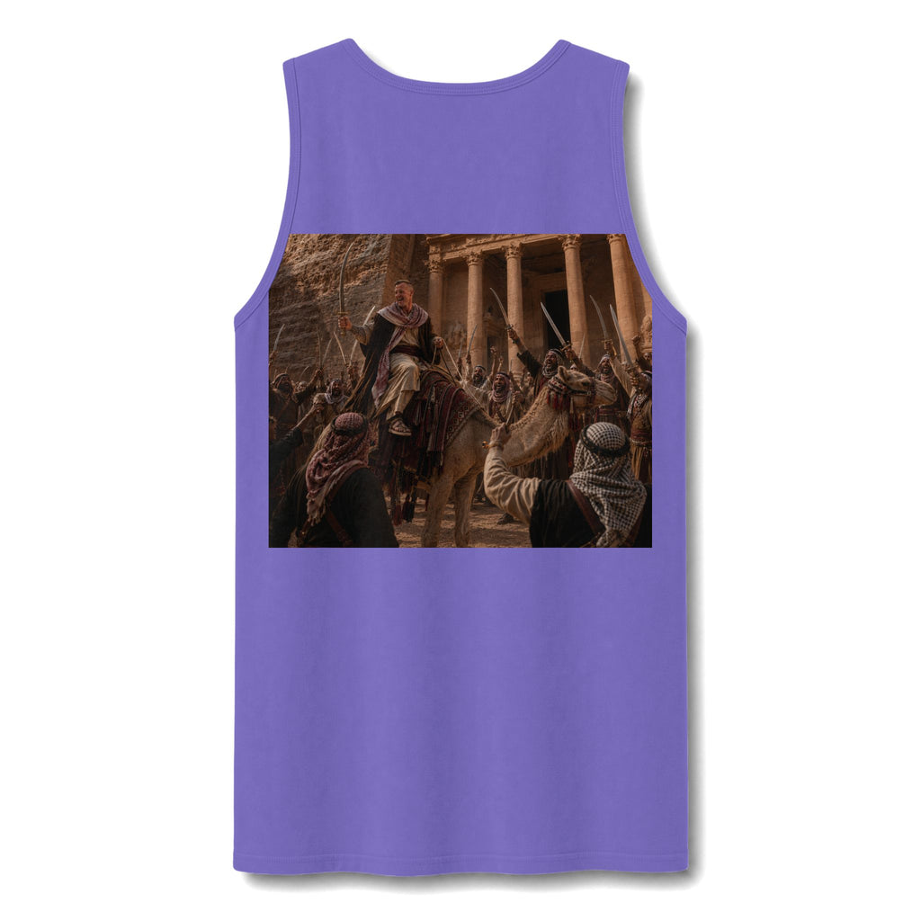 Tank — Desert Palm Crest Tank Top (Garment-Dyed)