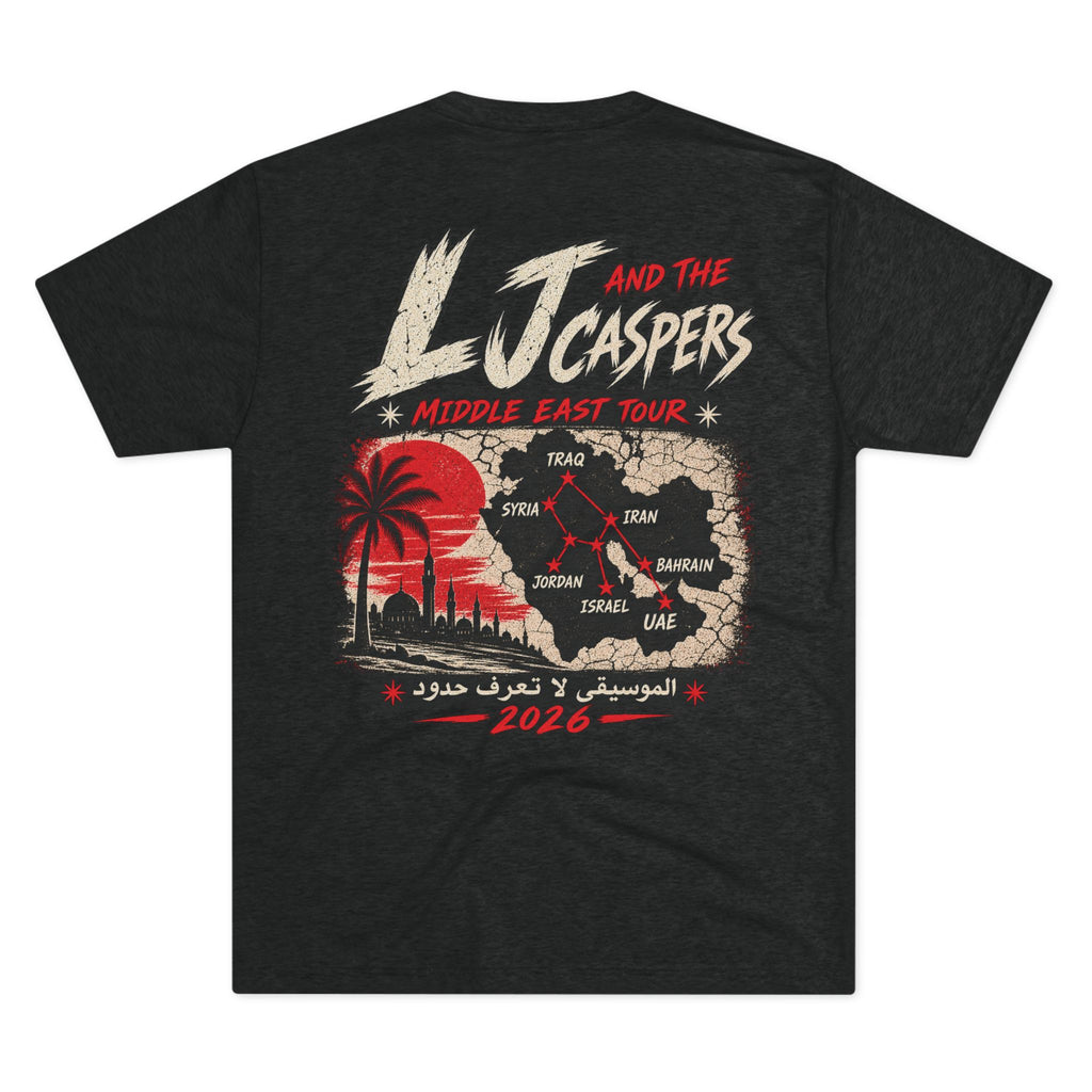 LJ and the Caspers, Middle East Tour - T-Shirt